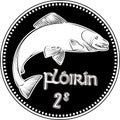 Irish money Pre-decimal silver Florin coin