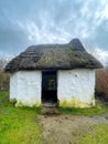 Irish Mud Hut at the National Museum of Ireland-Country Life in Castlebar,