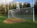 Irish National sports training ground with goal posts for Gaelic sports camogie, hurling, irish football, rugby and soccer