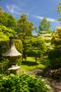 Irish National Stud's Japanese Gardens. Kildare. Ireland Royalty Free Stock Photo