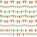 Irish party bunting