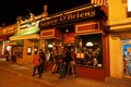 Irish Pub at Night on Saint Patrick's Day Royalty Free Stock Photo