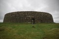 Irish Ring fort in Donegal. Grianan of Aileach Royalty Free Stock Photo
