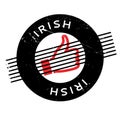 Irish rubber stamp