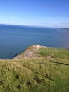 Irish Sea view in North Wales Royalty Free Stock Photo