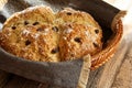 Irish Soda bread / Saint Patrick day food Royalty Free Stock Photo