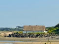 Irish Thatch Cottage in Laytown county Meath Royalty Free Stock Photo