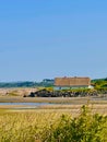 Irish Thatch Cottage in Laytown county Meath Royalty Free Stock Photo