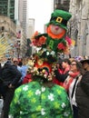 Irish themed costume at the Easter Bonnet Parade