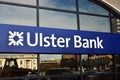 Irish Ulster Bank house Royalty Free Stock Photo