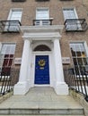 Irish unique doors. Symbol of Dublin