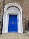 Irish unique doors. Symbol of Dublin