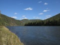 Irkut river, Sayan mountains, Siberia, Russia, Siberian landscapes