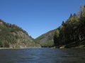 Irkut river, Sayan mountains, Siberia, Russia, Siberian landscapes