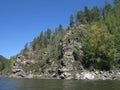 Irkut river, Sayan mountains, Siberia, Russia, Siberian landscapes