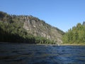 Irkut river, Sayan mountains, Siberia, Russia, Siberian landscapes