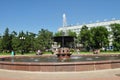 Irkutsk. At a fountain