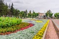 View of Kirov Square in Irkutsk. Russia Royalty Free Stock Photo