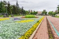 View of Kirov Square in Irkutsk. Russia Royalty Free Stock Photo