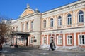 Irkutsk, Russia, March, 16, 2017. The historic building in which from 1884 year was located Trapeznikova industrial technical sc