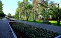 Irkutsk, Russia. Park. Summer. Royalty Free Stock Photo