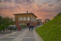 Irkutsk, Russia.Urban landscape with ancient architecture