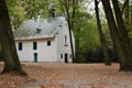 Irmgardis chapel in the forest in Suechteln, Viersen Royalty Free Stock Photo