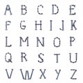 Iron alphabet.