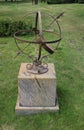 Iron Arrow Armillary Sphere Sundial Royalty Free Stock Photo