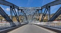 Iron Bridge in Pinhao, Duoro Valley, Portugal Royalty Free Stock Photo