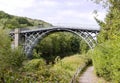 The Iron Bridge over the River Severn Royalty Free Stock Photo