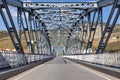 Iron Bridge in Pinhao, Duoro Valley, Portugal Royalty Free Stock Photo