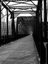 Iron bridge in Pittsburgh