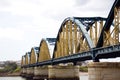 Iron Bridge in Portimao,Portugal Royalty Free Stock Photo