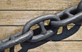 Iron chain for boats anchor