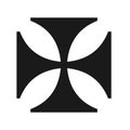 Iron cross symbol Royalty Free Stock Photo