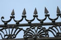 Iron fence Royalty Free Stock Photo