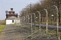 Iron fence in prison