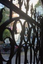 Iron fence