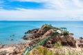 The Iron Fort at Nangan Island, Matsu, Taiwan Royalty Free Stock Photo