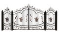 Iron gate Royalty Free Stock Photo