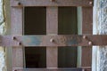 Iron Grate Prison Door Royalty Free Stock Photo