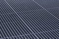 Iron gutter grates and metal vent grids Royalty Free Stock Photo