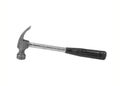 Iron hammer isolated on a white Royalty Free Stock Photo