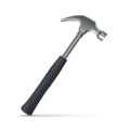 Iron hammer on a white background. Royalty Free Stock Photo