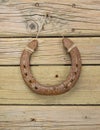 Iron horseshoe Royalty Free Stock Photo