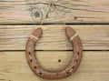 Iron horseshoe Royalty Free Stock Photo