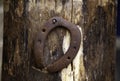 Iron horseshoe Royalty Free Stock Photo