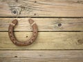 Iron horseshoe Royalty Free Stock Photo