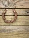 Iron horseshoe Royalty Free Stock Photo